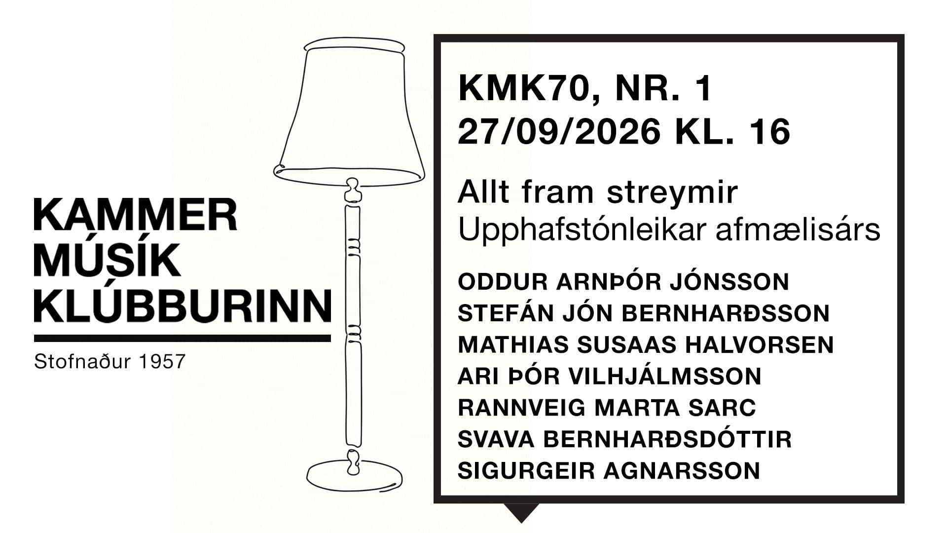 Event poster